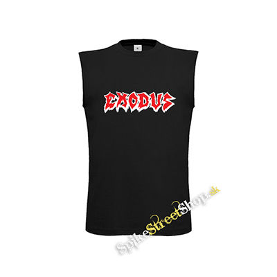 EXODUS - Logo - čierne pánske tričko bez rukávov