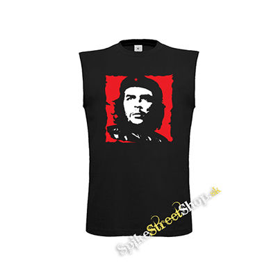 CHE GUEVARA - Motive 2 - čierne pánske tričko bez rukávov