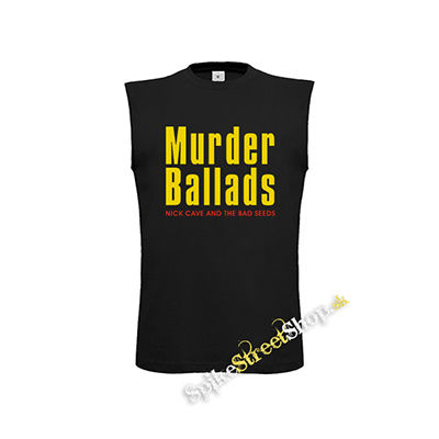NICK CAVE - Murder Ballads - čierne pánske tričko bez rukávov