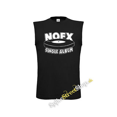 NOFX - Single Album - čierne pánske tričko bez rukávov