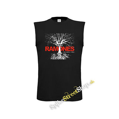 RAMONES - The Family Tree - čierne pánske tričko bez rukávov