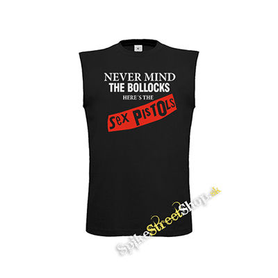 SEX PISTOLS - Never Mind The Bollocks - čierne pánske tričko bez rukávov