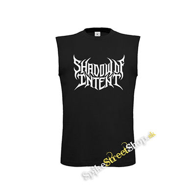 SHADOW OF INTENT - Logo - čierne pánske tričko bez rukávov