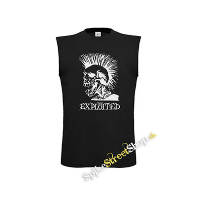THE EXPLOITED - Skull - čierne pánske tričko bez rukávov