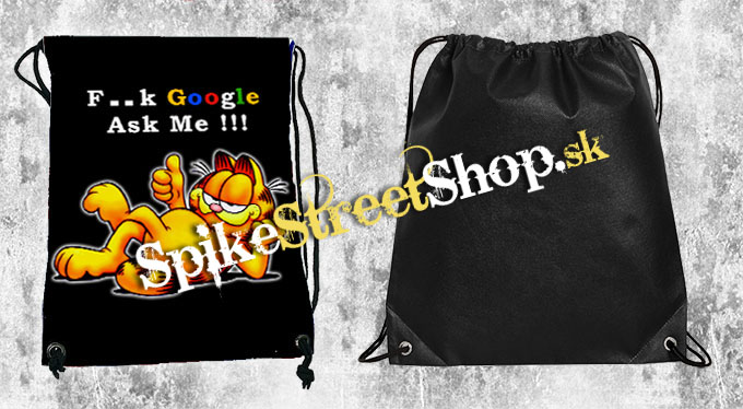 Školský chrbtový vak GARFIELD - F**k Google Ask Me