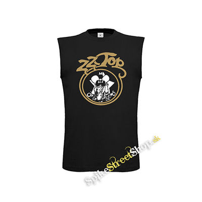 ZZTOP - Gold Man - čierne pánske tričko bez rukávov