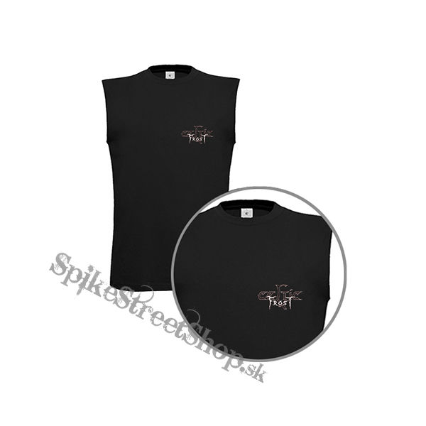 CELTIC FROST - Logo White - čierne pánske tričko bez rukávov