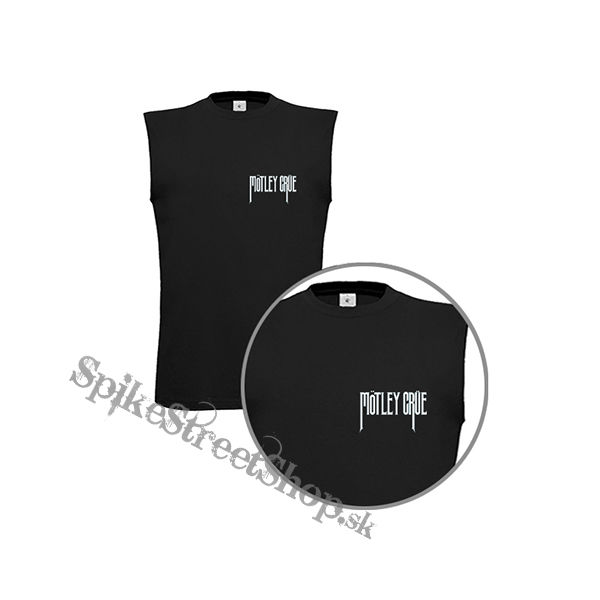 MOTLEY CRUE - Theatre Of Pain Logo - čierne pánske tričko bez rukávov
