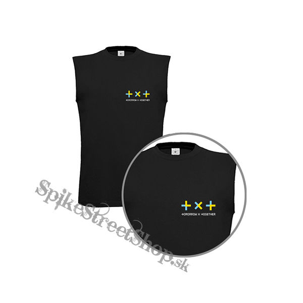TXT - TOMORROW X TOGETHER - Logo Symbol - čierne pánske tričko bez rukávov