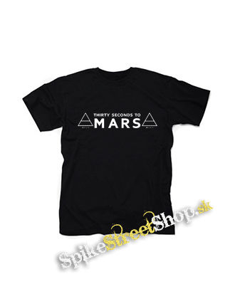 30 SECONDS TO MARS - Logo Motive 1 - čierne detské tričko