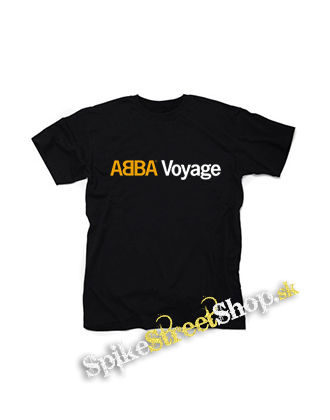 ABBA - Voyage - čierne detské tričko