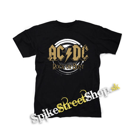 ACDC - Gold Rock Or Bust - čierne detské tričko