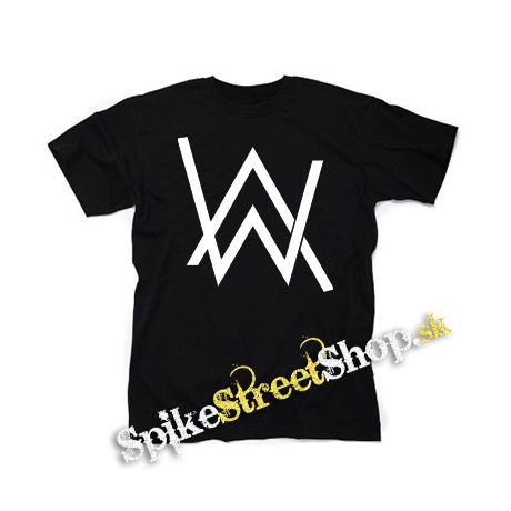 ALAN WALKER - Logo - čierne detské tričko