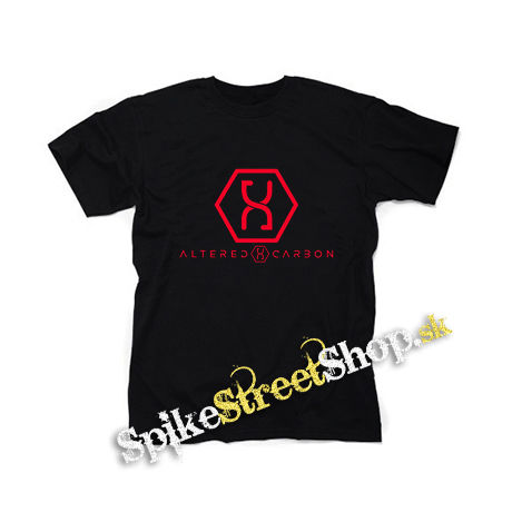 ALTERED CARBON - Red Logo - čierne detské tričko