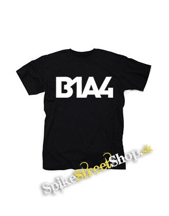 B1A4 - Logo - čierne detské tričko