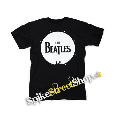 BEATLES - Drum Logo - čierne detské tričko