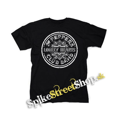 BEATLES - Lonely Hearts - čierne detské tričko