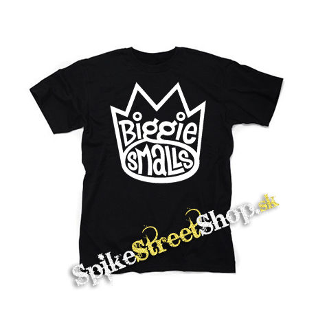 BIGGIE SMALLS - Logo - čierne detské tričko