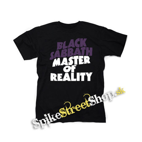 BLACK SABBATH - Master Of Reality - čierne detské tričko