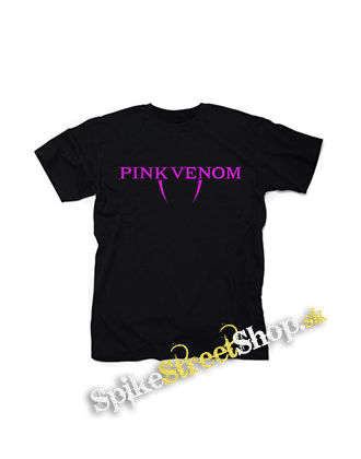 BLACKPINK - Pink Venom - čierne detské tričko