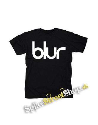 BLUR - Logo - čierne detské tričko