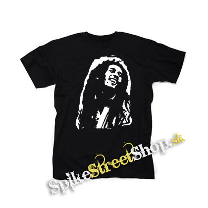BOB MARLEY - Portrait - čierne detské tričko