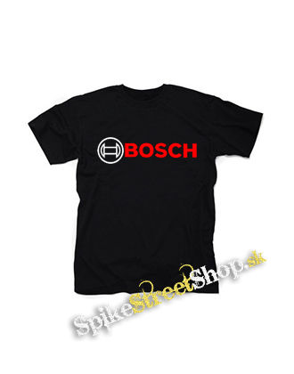 BOSCH - Logo - čierne detské tričko
