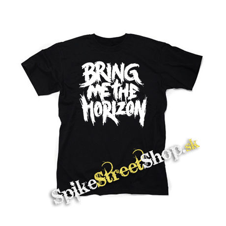 BRING ME THE HORIZON - Painted Logo - čierne detské tričko