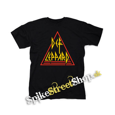 DEF LEPPARD - Color Logo - čierne detské tričko
