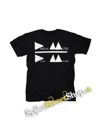 DEPECHE MODE - Delta Machine Logo invert - čierne detské tričko