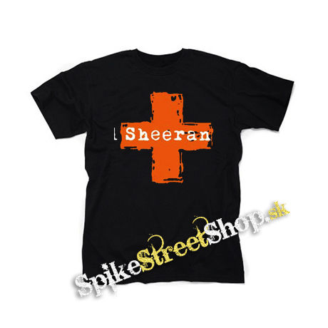 ED SHEERAN + - čierne detské tričko