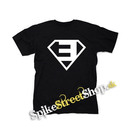 EMINEM - Superman Symbol - čierne detské tričko