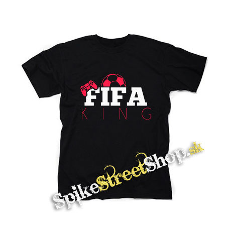 FIFA KING - čierne detské tričko