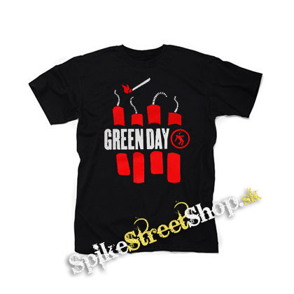 GREEN DAY - Bombs - čierne detské tričko