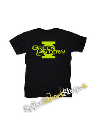 GREEN LANTERN - Logo Motive 2 - čierne detské tričko