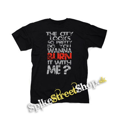 HOLLYWOOD UNDEAD - City - čierne detské tričko