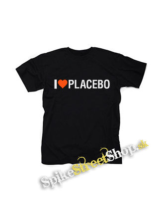 I LOVE PLACEBO - čierne detské tričko