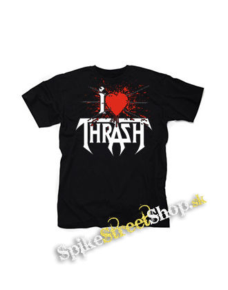 I LOVE THRASH - čierne detské tričko