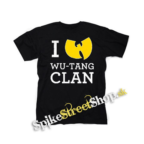 I LOVE WU TANG - čierne detské tričko