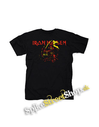 IRON MAIDEN - Red Yellow Senjutsu Samurai - čierne detské tričko