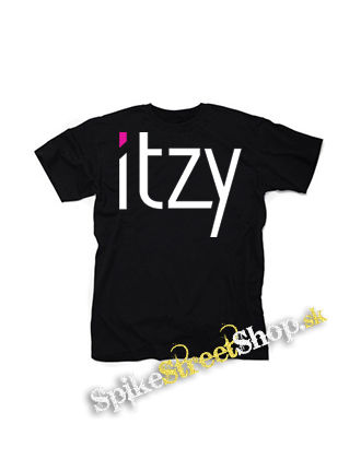 ITZY - Logo - čierne detské tričko