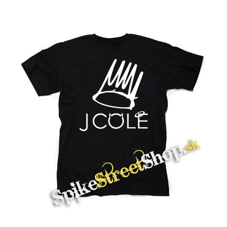 J COLE - Logo - čierne detské tričko