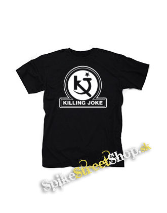KILLING JOKE - Logo Crest - čierne detské tričko