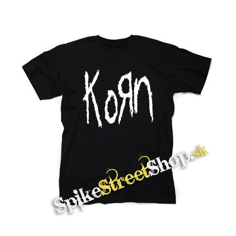 KORN - Original Logo - čierne detské tričko