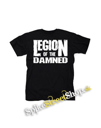 LEGION OF THE DAMNED - Logo - čierne detské tričko