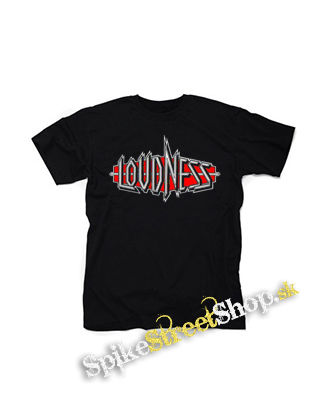 LOUDNESS - Logo Band - čierne detské tričko