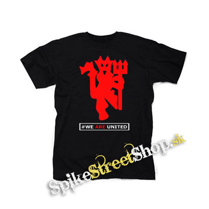 MANCHESTER UNITED - We Are United - čierne detské tričko