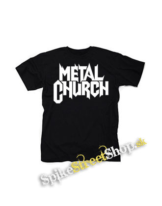 METAL CHURCH - Logo White - čierne detské tričko