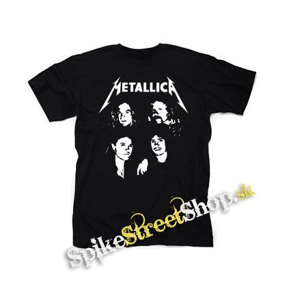 METALLICA - Band Justice Time - čierne detské tričko