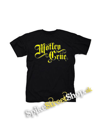 MOTLEY CRUE - Logo - čierne detské tričko